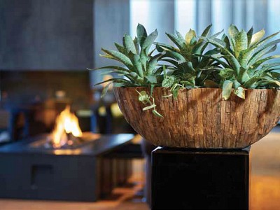 Bosco Oval Small in Cemani